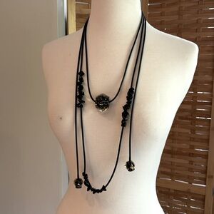 Rubber & Resin Necklace